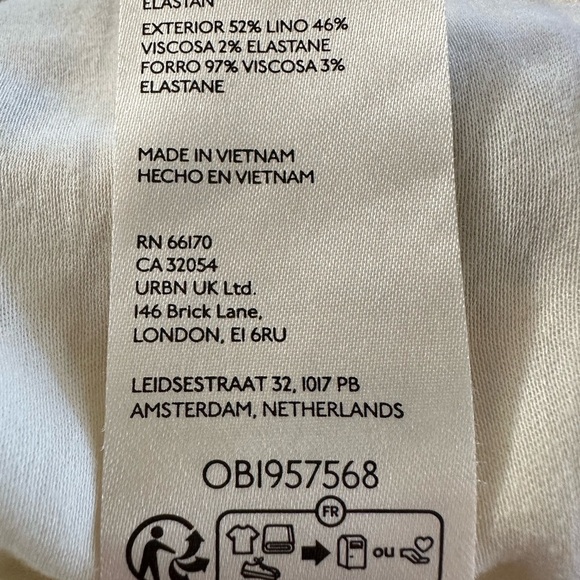 Geometric Blue and Brown Mini Dress - Picture 10 of 13